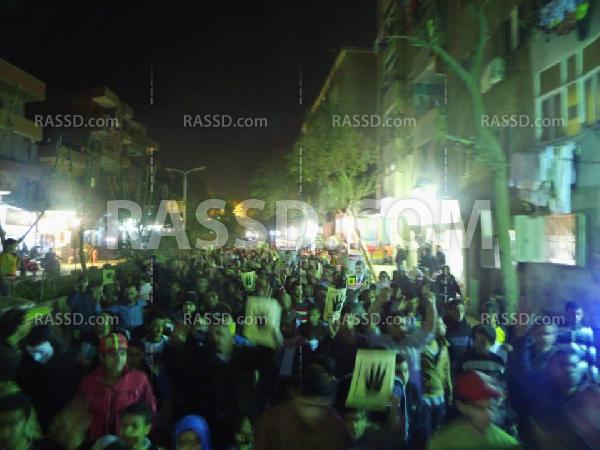 الحوامدية .. مسيرة ليلية داعمة للشرعية