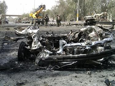 مقتل 17 وإصابة 50 فى 3 تفجيرات اليوم بالعاصمة العراقية بغداد