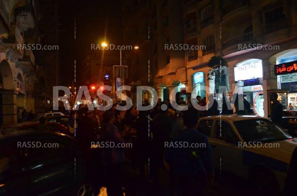 وقفة احتجاجية لألتراس ربعاوي ببورسعيد