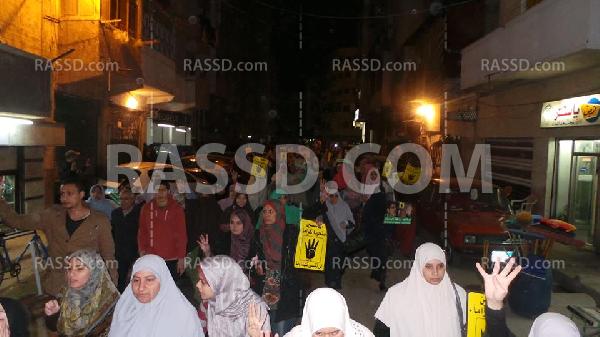 الإسكندرية .. مظاهرة رافضة للإنقلاب بأبوسليمان