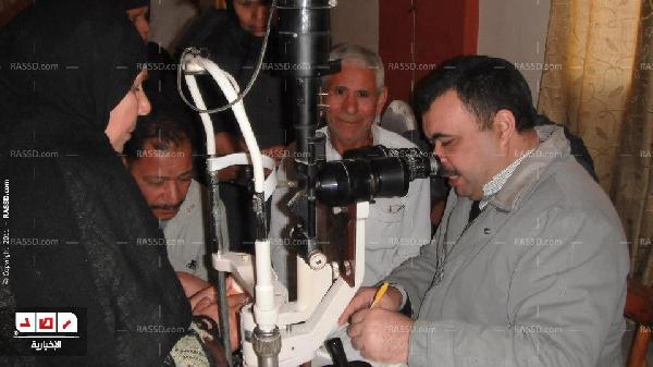 “الحرية والعدالة ” بالدقهلية تنظم قافلة طبية لمرضى العيون