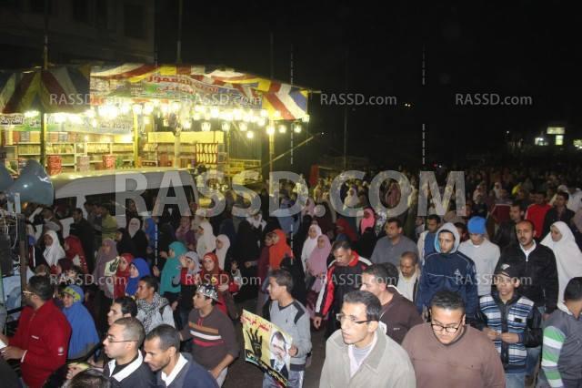 مسيرة مناهضة للإنقلاب بعين شمس والمطرية