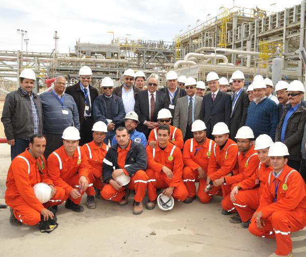 وزير البترول :الانتهاء من مشروع الغاز الطبيعي بخليج السويس باستثمارات 125مليون جنية