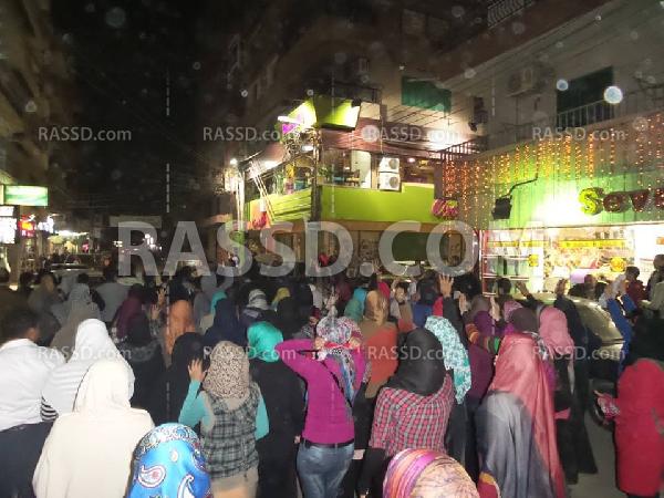 عشر دقائق تكفي لإرباك داخلية الانقلاب بوقفة ليلية فى طنطا