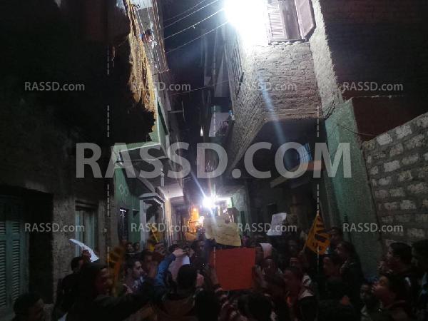 أهالي ديروط وقود لمسيرات ضد الإنقلاب