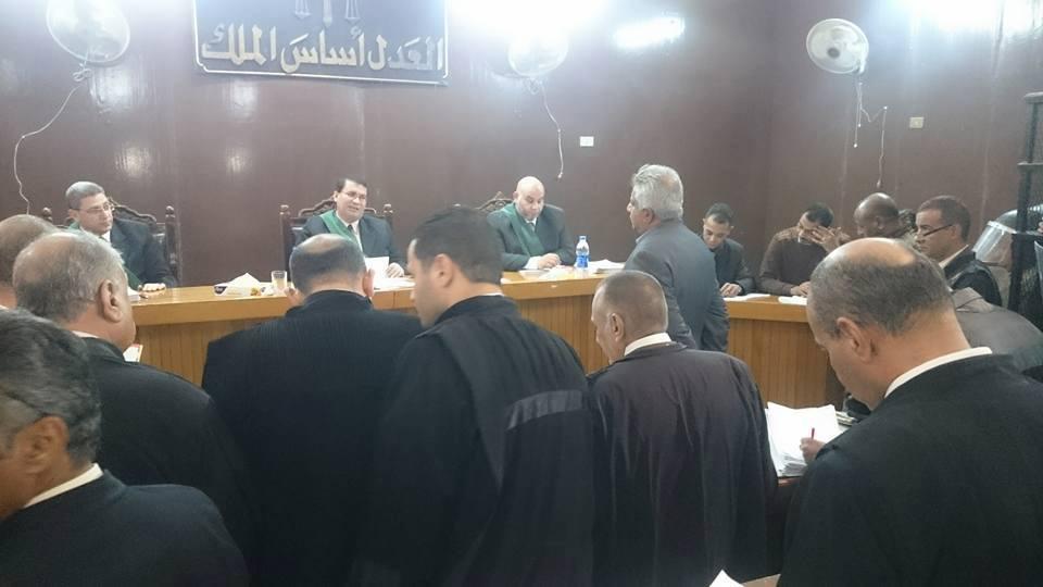 بالصور.. استئناف محاكمة قتلة “طلعت شبيب” بمحكمة جنايات قنا