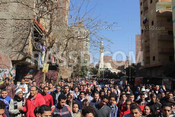 انطلاق مسيرة مناهضة للانقلاب العسكري بالعمرانية عقب الجمعة