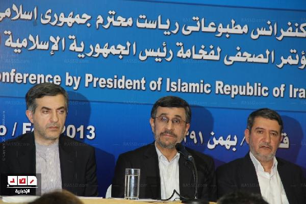 خلال مؤتمر صحفي..الرئيس الإيراني يصّر أن الخليج “فارسي”