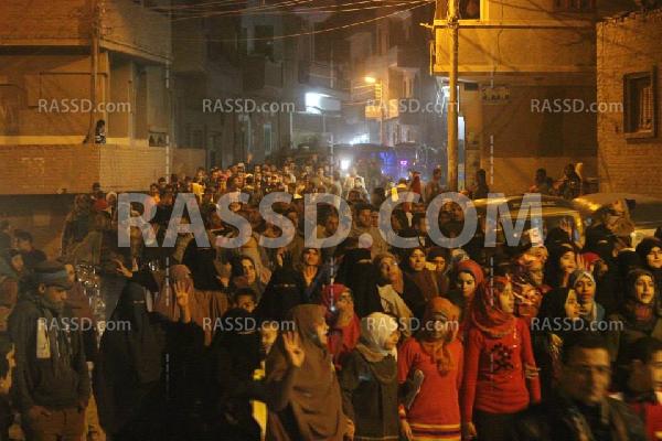 مسيرة ليلية بسنورس تهتف ضد حكم العسكر