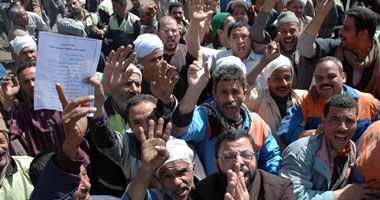 تواصل إضراب العاملين بهيئة المساحة بطنطا لليوم الثالث