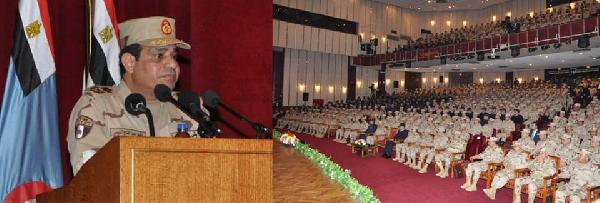 فيديو..السيسي: نحن على الحق وسيؤيدنا الله