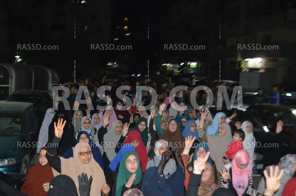 انطلاق مسيرة ببورسعيد تنديدا بالانقلاب العسكري