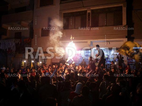 مسيرة لشباب ضد الانقلاب بالشرقية الآن