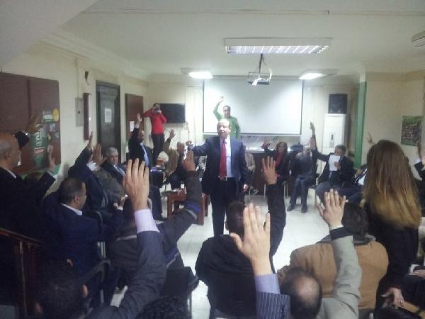 التيار الشعبي يؤيد بالاغلبية صباحي للرئاسة