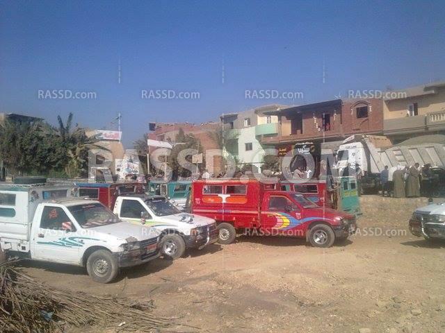 سائقو الأجرة يضربون عن العمل بالفيوم