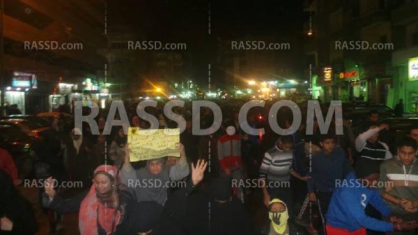 مسيره بعين شمس ضد الإنقلاب العسكري