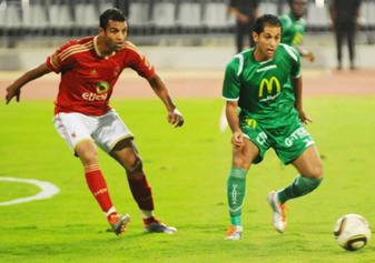 التعادل السلبي يخيم على مبارة الأهلي والاتحاد السكندري أمس