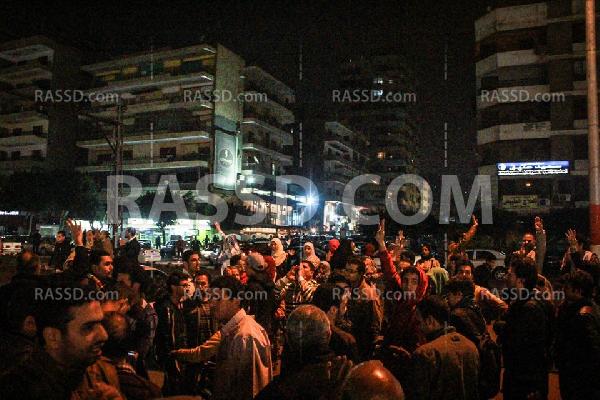 فراشة ليلية مناهضة للإنقلاب تربك مدينة نصر