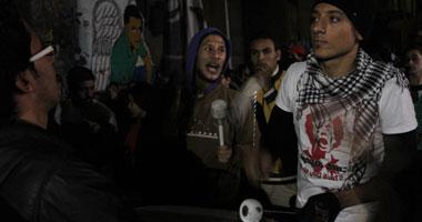 6 إبريل أمام تنهي وقفتها أمام منزل جيكا وتتوعد بتكرار فعاليات “القصاص”