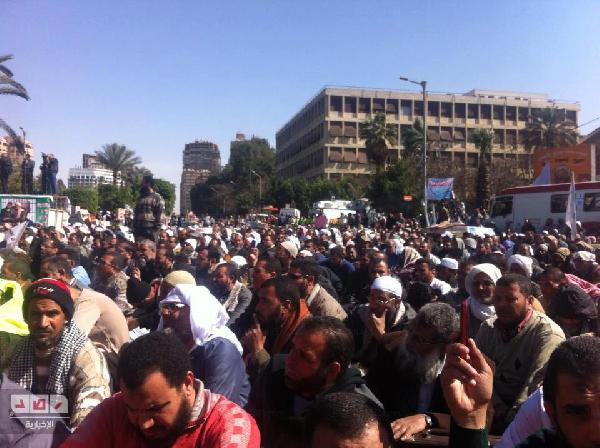 مسيرة من مسجد الاستقامة إلى جامعة القاهرة للتنديد بالعنف