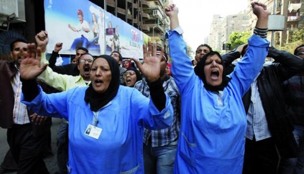 ثورة عمالية تجتاح مصر وحكومة الانقلاب خارج الخدمة