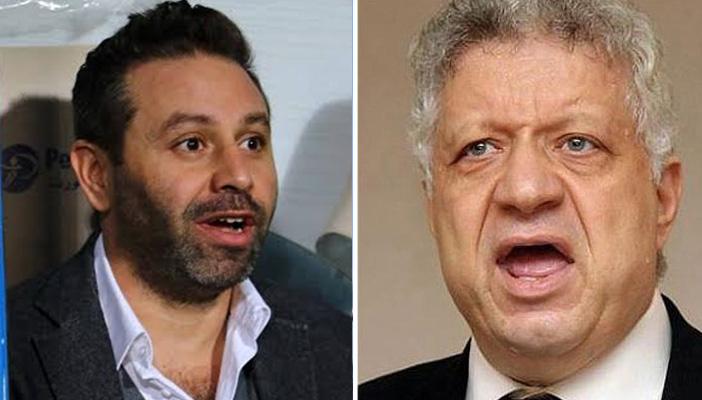 بالفيديو.. مرتضى منصور لحازم إمام: “مينفعش مراتك تتكلم عليا”