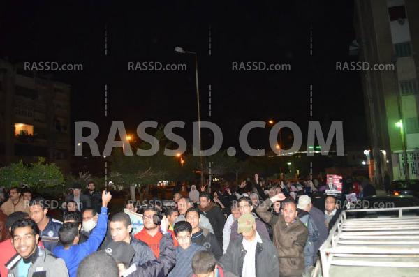 مسيرة حاشدة رافضة للانقلاب ببورسعيد