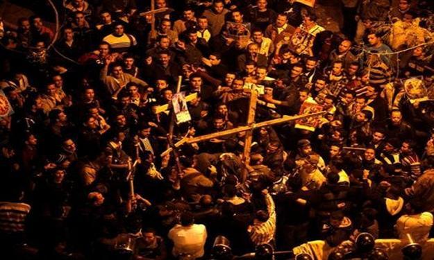 انتهاء وقفة الأقباط أمام القضاء العالي