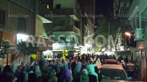 متظاهرو المعادى .. “الكهربا راحت فين”