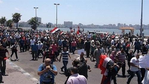 بالأسماء..حبس 6 من رافضي الانقلاب بالإسكندرية 3 سنوات