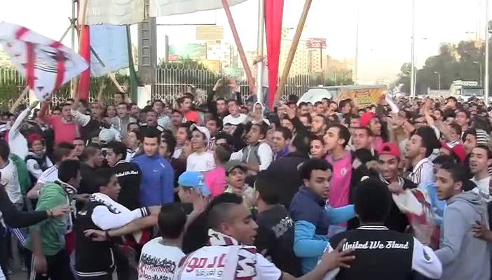 الأمن يمنع أولتراس اهلاوي من حضور مباراة في كرة اليد