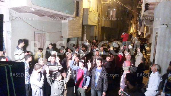 “أبشواي” بالفيوم تخرج فى مسيرة ليلية مناهضة للإنقلاب