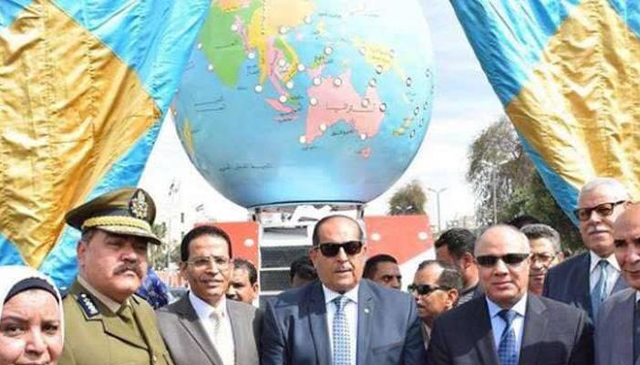 بالصور.. كرة الجيش الأرضية بسوهاج تثير سخرية رواد التواصل الاجتماعي