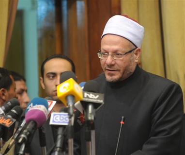 مفتي الجمهورية يدين اقتحام عضو بالكنيست لساحات الأقصى