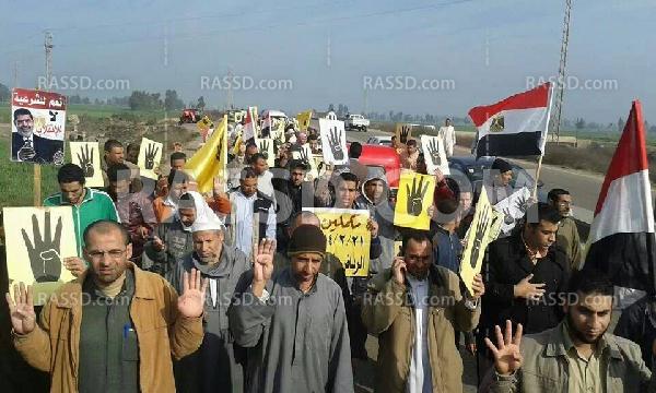 مسيرة صباحية علي “الدولي الساحلي” بـ”الرياض” لرفض الانقلاب
