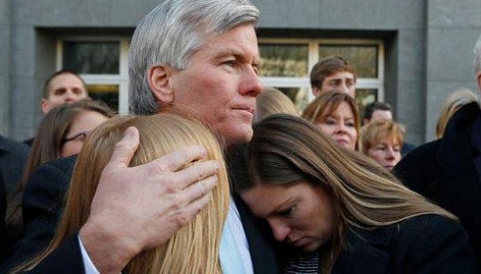 الحكم بالسجن على زوجة حاكم ولاية فرجينيا السابق