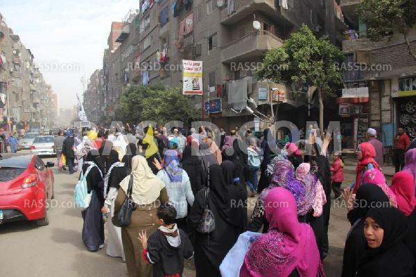 رغم التضييق الأمني ..أهالي المطرية مكملين