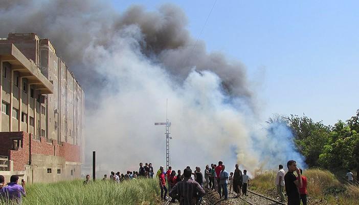 توقف قطارات خط “القاهرة – إسكندرية” بعد انفجار عبوة ناسفة