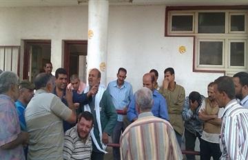 إضراب 40 موظفًا بالتعاون الزراعي في الشرقية