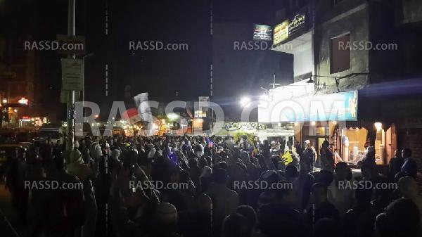 ثوار المعادى فى وجه الإنقلاب..”مكملين ومش راجعين”