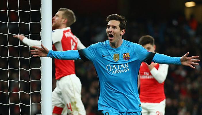 بالفيديو.. ميسي يسجل الهدف رقم 10000 لبرشلونة