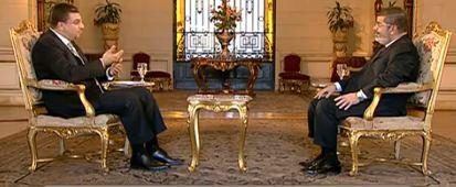 مرسي : أنا رئيس لكل المصريين وأتحمل مسئولية أي قرار