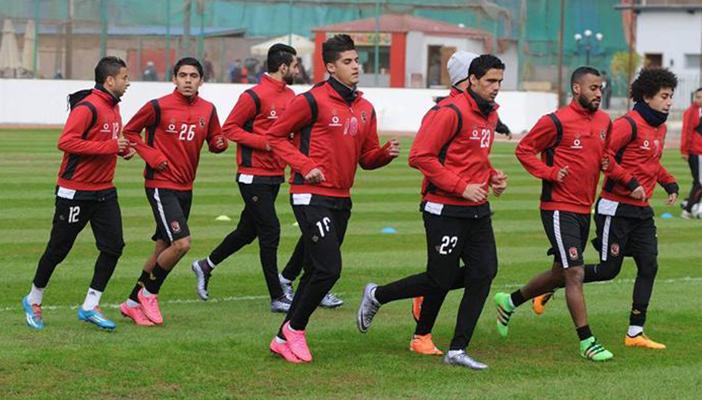 15 لاعبًا في قائمة فريق الأهلي يؤدون المران استعدادا لمواجهة بتروجت