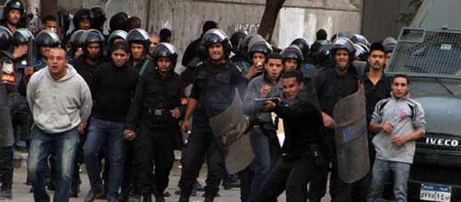 أمن الانقلاب يكثف تواجده في الجيزة تحسبًا للتظاهرات