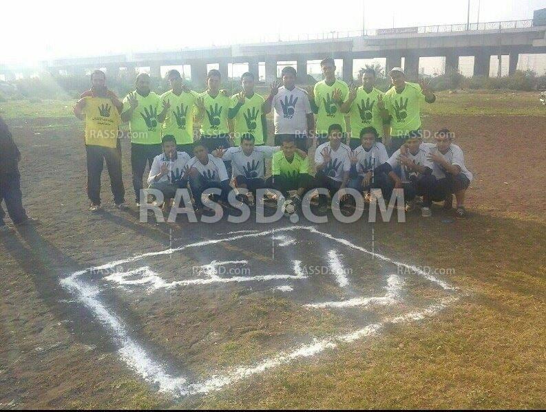 دورة كرة قدم في محافظة دمياط تحت شعار “رابعة”