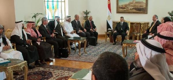 مشايخ سيناء يطالبون الرئيس بالإفراج عن أبنائهم المحكمو عليهم