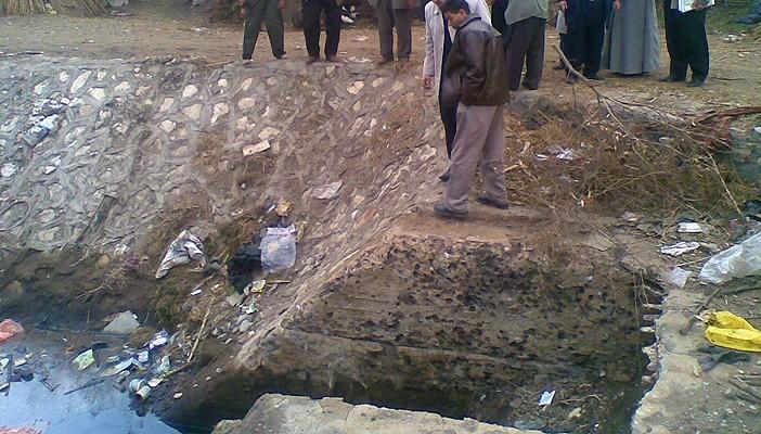 العثور على جثة سيدة ملقاة في مصرف بأسيوط