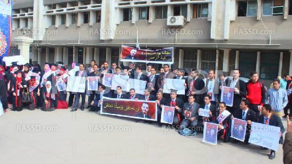 حفل تخرج طلاب طب طنطا يتحول لـوقفة احتجاجية غاضبة