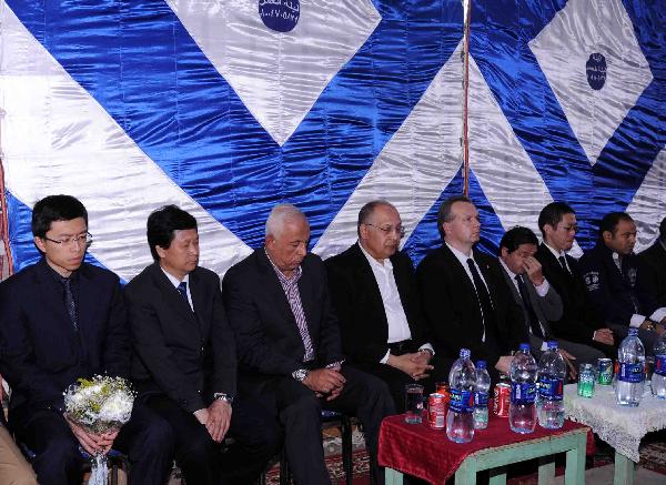 حفل تابين لضحايا البالون بالأقصر