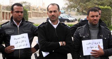 إضراب لأمناء شرطة بميت غمر احتجاجا على نقل رئيس الوحدة